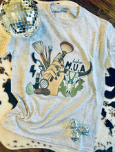 Load image into Gallery viewer, Profession graphic tees but make it WESTERN tooled leather bullskull turquoise ect - Mavictoria Designs Hot Press Express