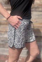 Load image into Gallery viewer, COWGIRL SAFARI SHORTS athletic shorts with drawstring and pockets by Sterling Kreek - Mavictoria Designs Hot Press Express