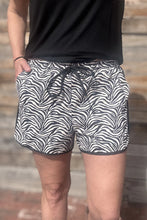 Load image into Gallery viewer, COWGIRL SAFARI SHORTS athletic shorts with drawstring and pockets by Sterling Kreek - Mavictoria Designs Hot Press Express