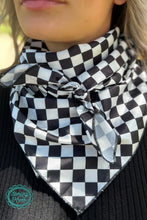 Load image into Gallery viewer, Checkered wild rags in several colors - Mavictoria Designs Hot Press Express