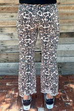 Load image into Gallery viewer, HEAR ME ROAR LEOPARD JEANS IN STOCK - Mavictoria Designs Hot Press Express
