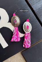 Load image into Gallery viewer, Concho Rodeo Earrings - Mavictoria Designs Hot Press Express
