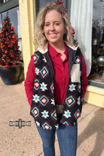 Load image into Gallery viewer, Vail Aztec Vest - Mavictoria Designs Hot Press Express