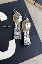 Load image into Gallery viewer, Concho Rodeo Earrings - Mavictoria Designs Hot Press Express