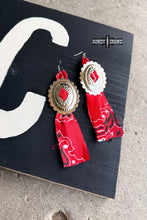 Load image into Gallery viewer, Concho Rodeo Earrings - Mavictoria Designs Hot Press Express