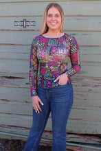 Load image into Gallery viewer, Spaced Out Mesh Top - Mavictoria Designs Hot Press Express