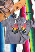 Load image into Gallery viewer, KIDS Bowie Bronc Onesie - Mavictoria Designs Hot Press Express