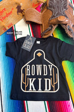 Load image into Gallery viewer, BROWN- Rowdy Kid Tee - Mavictoria Designs Hot Press Express