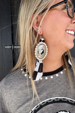 Load image into Gallery viewer, Concho Rodeo Earrings - Mavictoria Designs Hot Press Express
