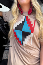 Load image into Gallery viewer, Alamosa Aztec Dress - Mavictoria Designs Hot Press Express
