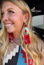 Load image into Gallery viewer, Concho Rodeo Earrings - Mavictoria Designs Hot Press Express