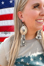 Load image into Gallery viewer, Concho Rodeo Earrings - Mavictoria Designs Hot Press Express