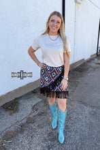 Load image into Gallery viewer, Far Out Fringe Skirt - Mavictoria Designs Hot Press Express