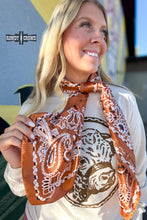 Load image into Gallery viewer, Cowboy Copper Wild Rag - Mavictoria Designs Hot Press Express
