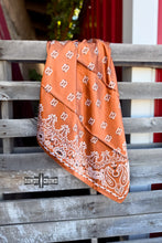 Load image into Gallery viewer, Cowboy Copper Wild Rag - Mavictoria Designs Hot Press Express