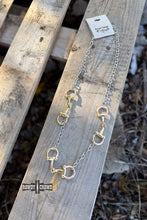 Load image into Gallery viewer, Mixed Metal 3 Bit Necklace - Mavictoria Designs Hot Press Express