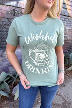 Load image into Gallery viewer, Wishful Drinking Tee - Mavictoria Designs Hot Press Express