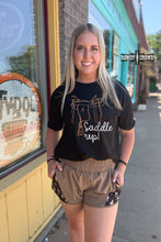 Load image into Gallery viewer, Saddle Up Tee - Mavictoria Designs Hot Press Express