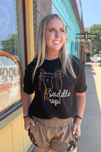 Load image into Gallery viewer, Saddle Up Tee - Mavictoria Designs Hot Press Express