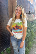 Load image into Gallery viewer, Blazin' Trails Tee - Mavictoria Designs Hot Press Express