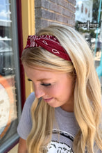 Load image into Gallery viewer, Bandit Bandana Headbands - Mavictoria Designs Hot Press Express