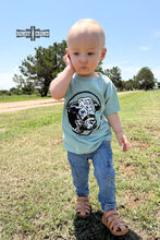 Load image into Gallery viewer, KIDS Happy Hereford Tee- BLUE - Mavictoria Designs Hot Press Express