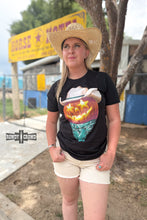 Load image into Gallery viewer, Punchy Pumpkin Tee - Mavictoria Designs Hot Press Express