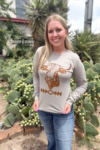 Load image into Gallery viewer, Bandero Bull Long Sleeve - Mavictoria Designs Hot Press Express