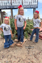 Load image into Gallery viewer, KIDS Happy Hereford Tee- GREY - Mavictoria Designs Hot Press Express