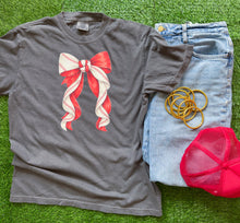 Load image into Gallery viewer, Baseball Bow Tee - Mavictoria Designs Hot Press Express