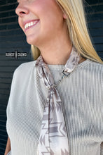 Load image into Gallery viewer, Snazzy Snaffle Scarf Slide - Mavictoria Designs Hot Press Express