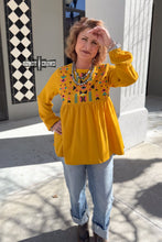 Load image into Gallery viewer, Guadalupe Blouse - Mavictoria Designs Hot Press Express