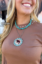 Load image into Gallery viewer, Turquoise Trail Necklace - Mavictoria Designs Hot Press Express