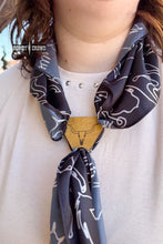 Load image into Gallery viewer, Seminole Skull Scarf Slide - Mavictoria Designs Hot Press Express