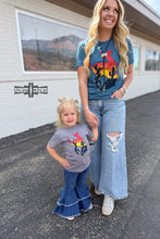 Load image into Gallery viewer, KIDS Bowie Bronc Tee - Mavictoria Designs Hot Press Express