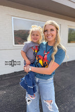 Load image into Gallery viewer, KIDS Bowie Bronc Tee - Mavictoria Designs Hot Press Express
