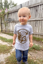 Load image into Gallery viewer, KIDS Happy Hereford Tee- BROWN - Mavictoria Designs Hot Press Express