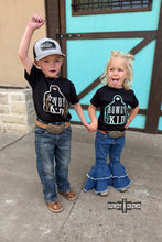 Load image into Gallery viewer, BROWN- Rowdy Kid Tee - Mavictoria Designs Hot Press Express