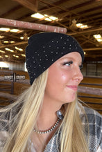 Load image into Gallery viewer, BLACK- Shine Bright Beanie - Mavictoria Designs Hot Press Express