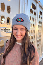 Load image into Gallery viewer, Alvarado Aztec Beanie - Mavictoria Designs Hot Press Express