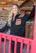 Load image into Gallery viewer, Flatland Fringe Button Up - Mavictoria Designs Hot Press Express