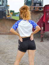 Load image into Gallery viewer, BLACK- Shenandoah Stud Shorts - Mavictoria Designs Hot Press Express