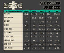 Load image into Gallery viewer, All Dolled Up Dress - Mavictoria Designs Hot Press Express