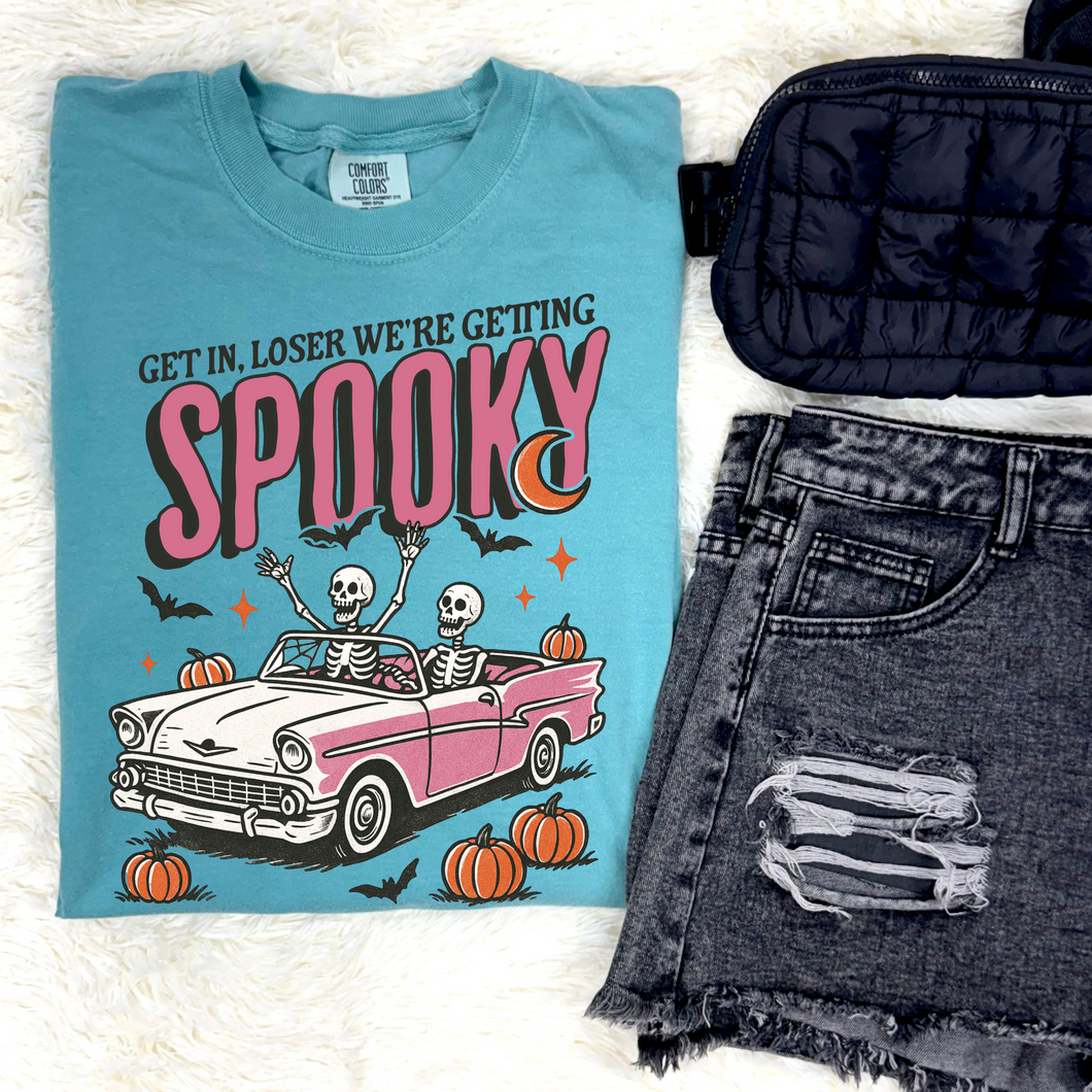 Gettin' Spooky Graphic Tee - Mavictoria Designs Hot Press Express