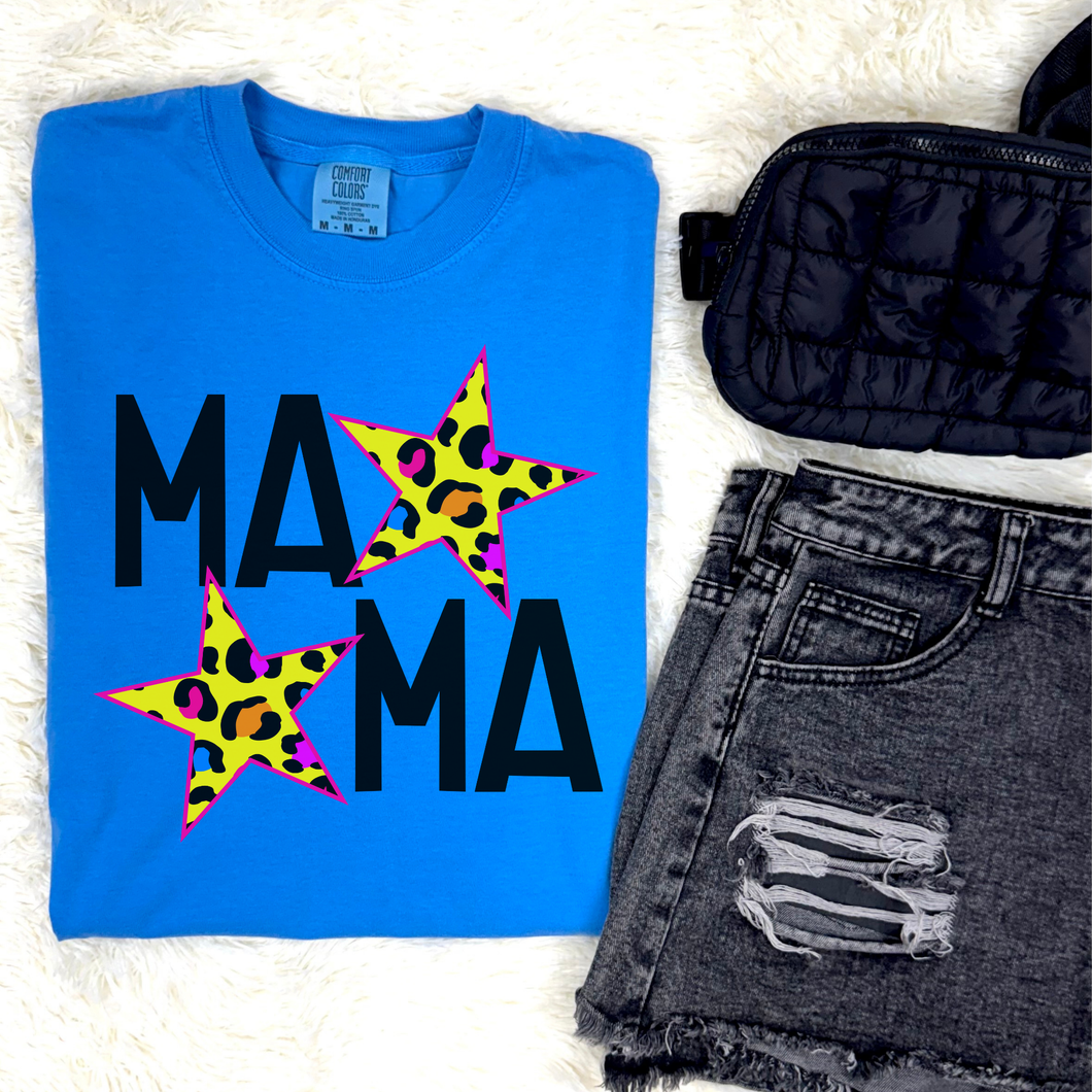 Mama Stars Graphic tee - Mavictoria Designs Hot Press Express