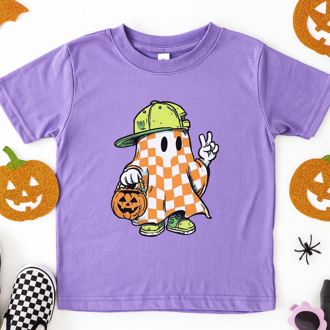 Peace Ghost Graphic Tee Toddler + Youth - Mavictoria Designs Hot Press Express