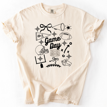 Load image into Gallery viewer, Game Day Emoticon Graphic Tees - Mavictoria Designs Hot Press Express
