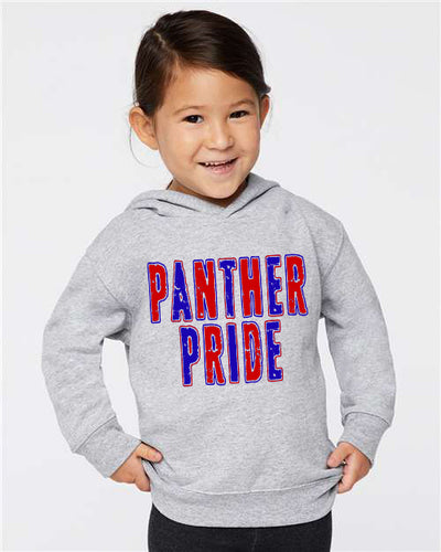 Toddler Panther Pride. Heather Gray Rabbit Skins - Mavictoria Designs Hot Press Express