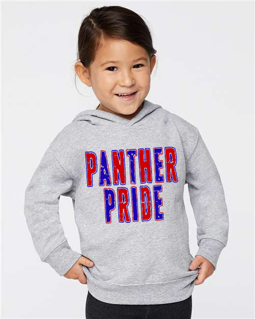Toddler Panther Pride. Heather Gray Rabbit Skins - Mavictoria Designs Hot Press Express