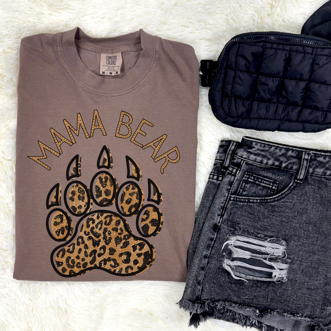 Mama Bear Graphic Tee - Mavictoria Designs Hot Press Express